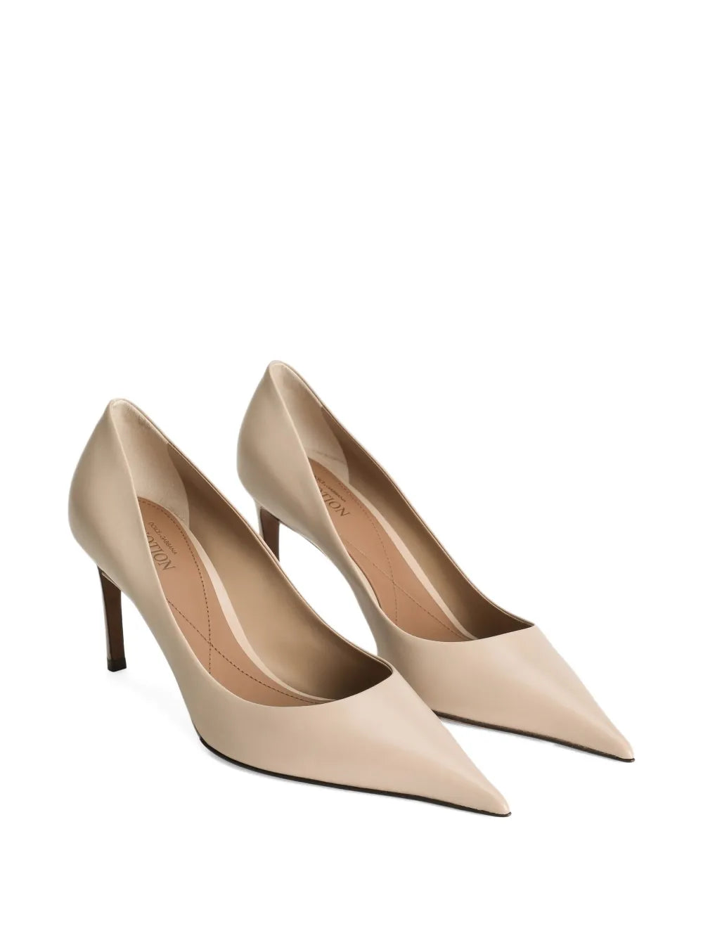 Dolce & Gabbana Women 80Mm Pointed-Toe Leather Pumps