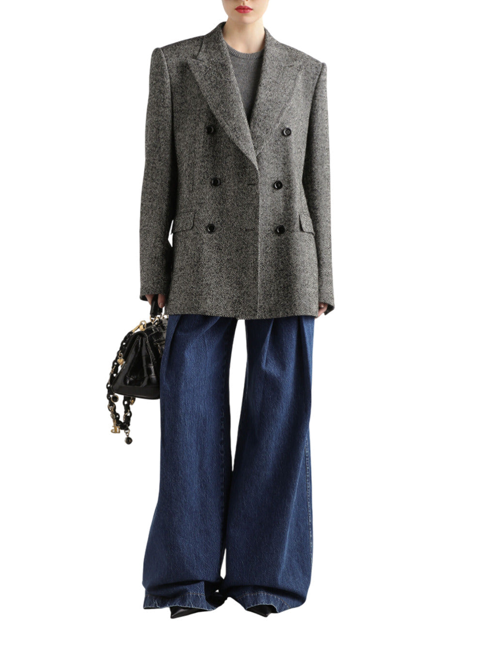 Dolce & Gabbana Women 5-Pocket Denim Pants