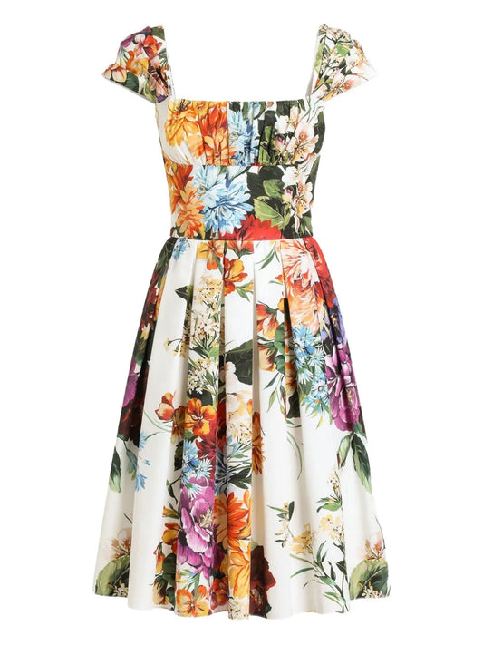 Dolce & Gabbana Women Floral Print Dress