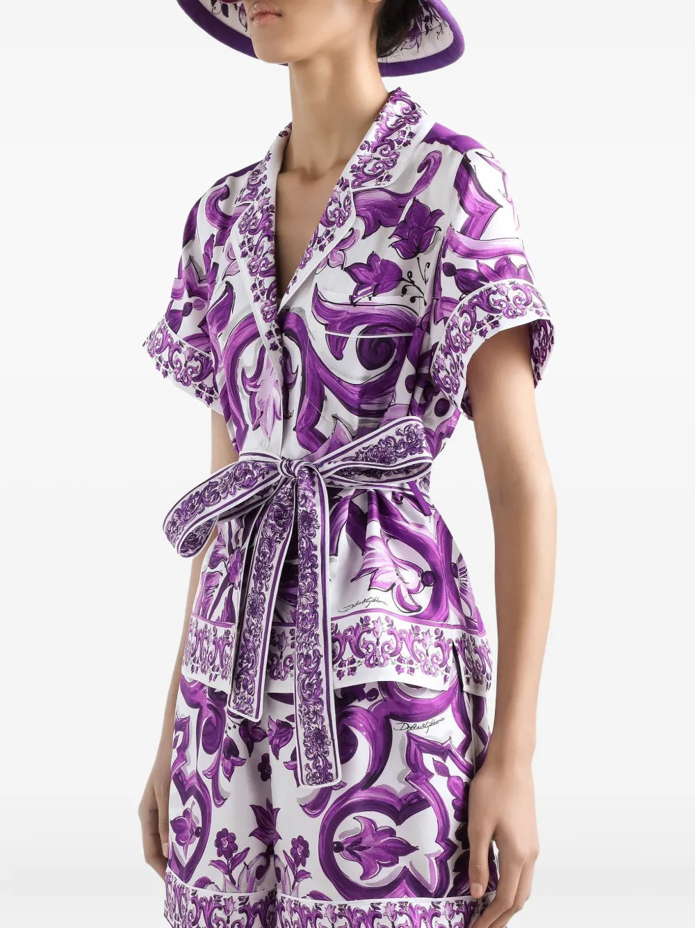 Dolce & Gabbana Women Silk Shirt