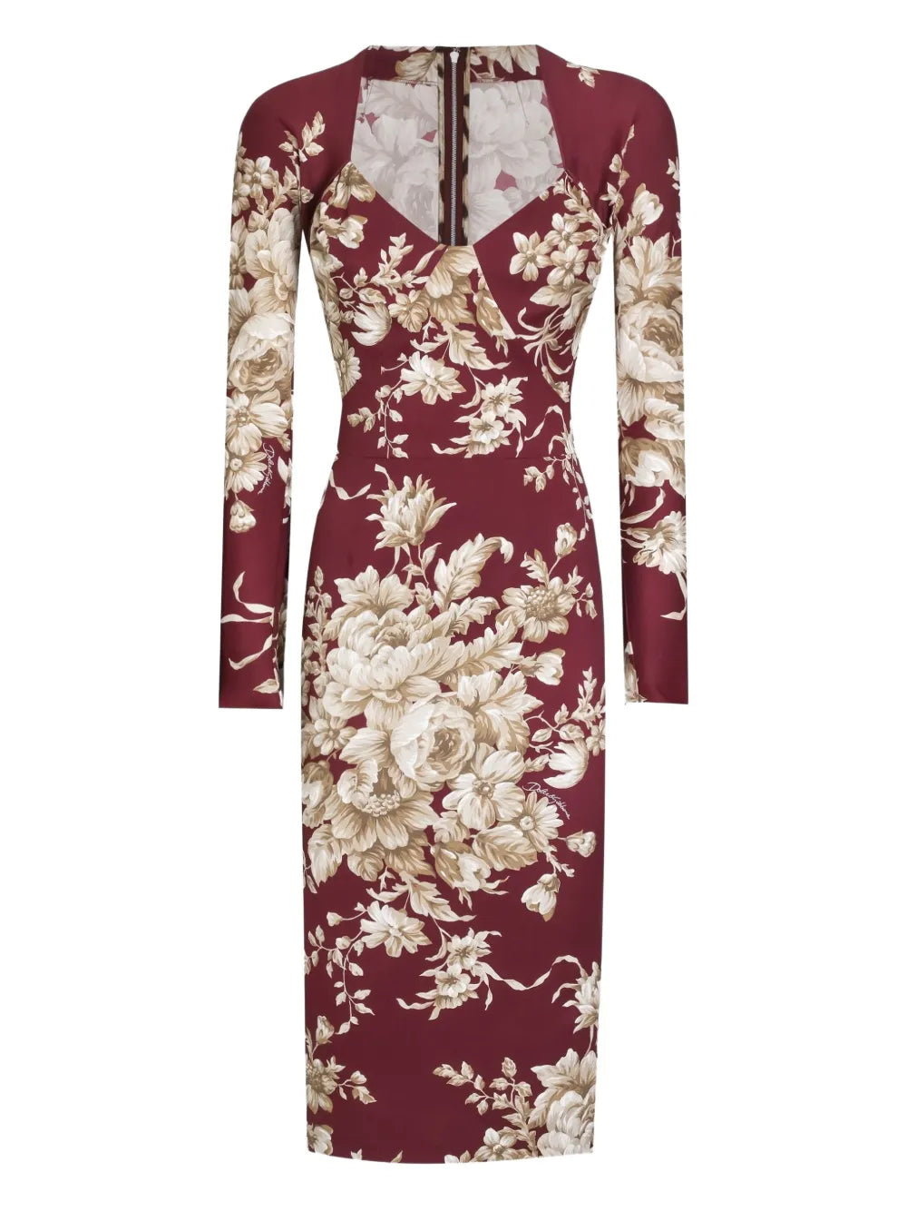 Dolce & Gabbana Women Long-Sleeved Floral Dress
