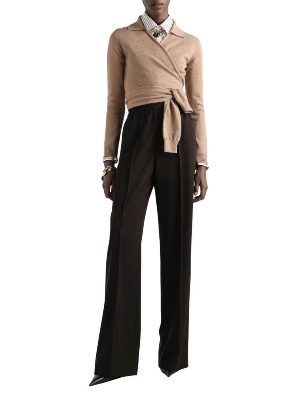 Dolce & Gabbana Women Wool Gabardine Pants