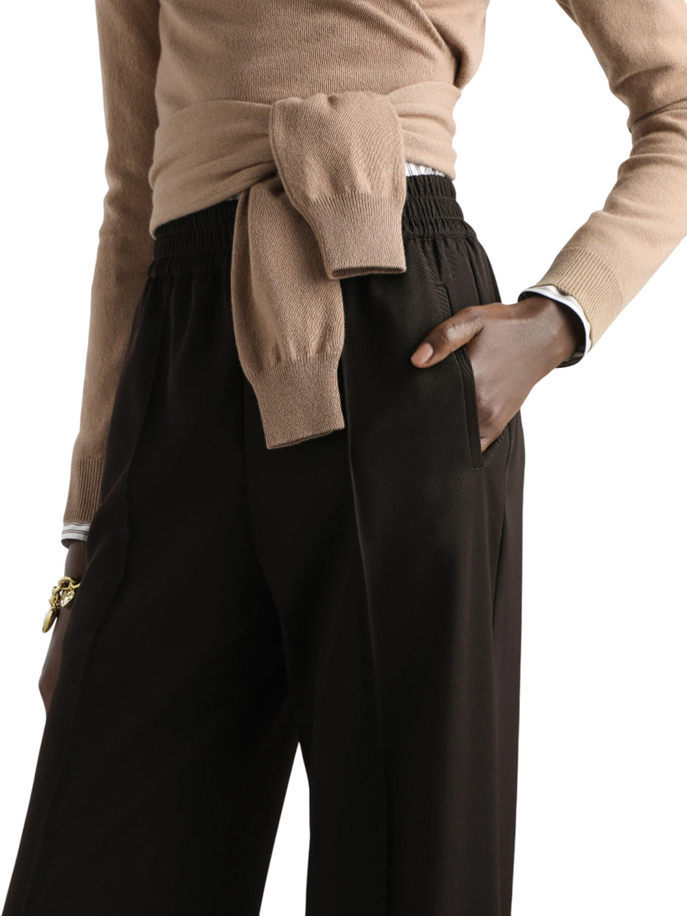 Dolce & Gabbana Women Wool Gabardine Pants