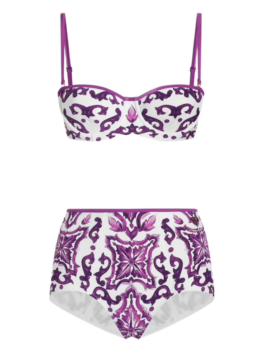 Dolce & Gabbana Women Majolica Print Bikini