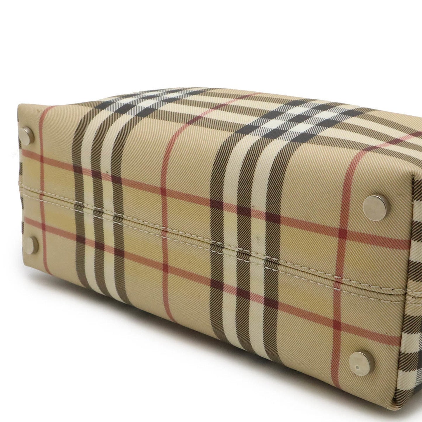 Burberry    Pvc Leather Handbag Tote Bag ()
