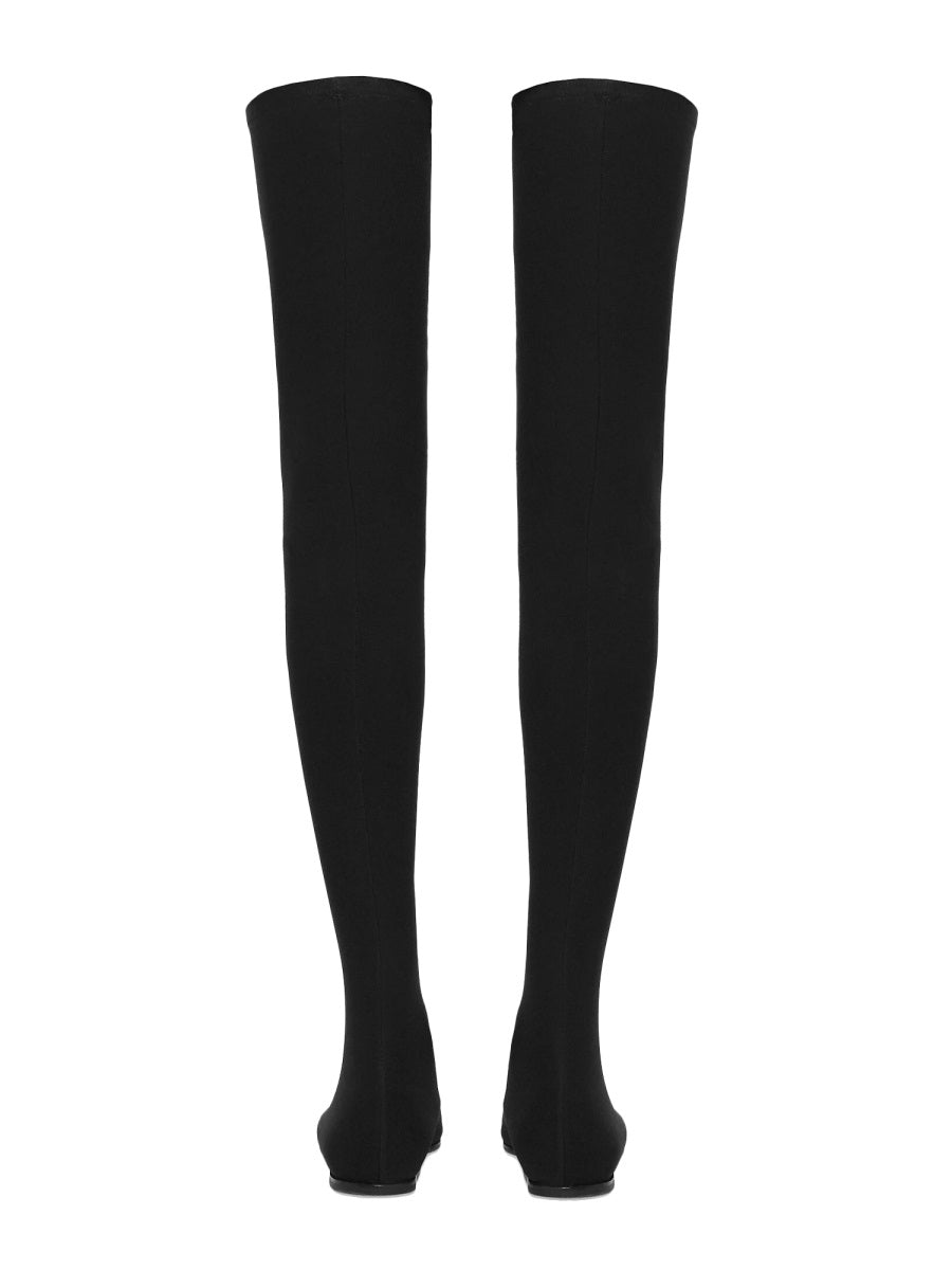 Dolce & Gabbana Women Stretch Jersey "Cuissard" Boot