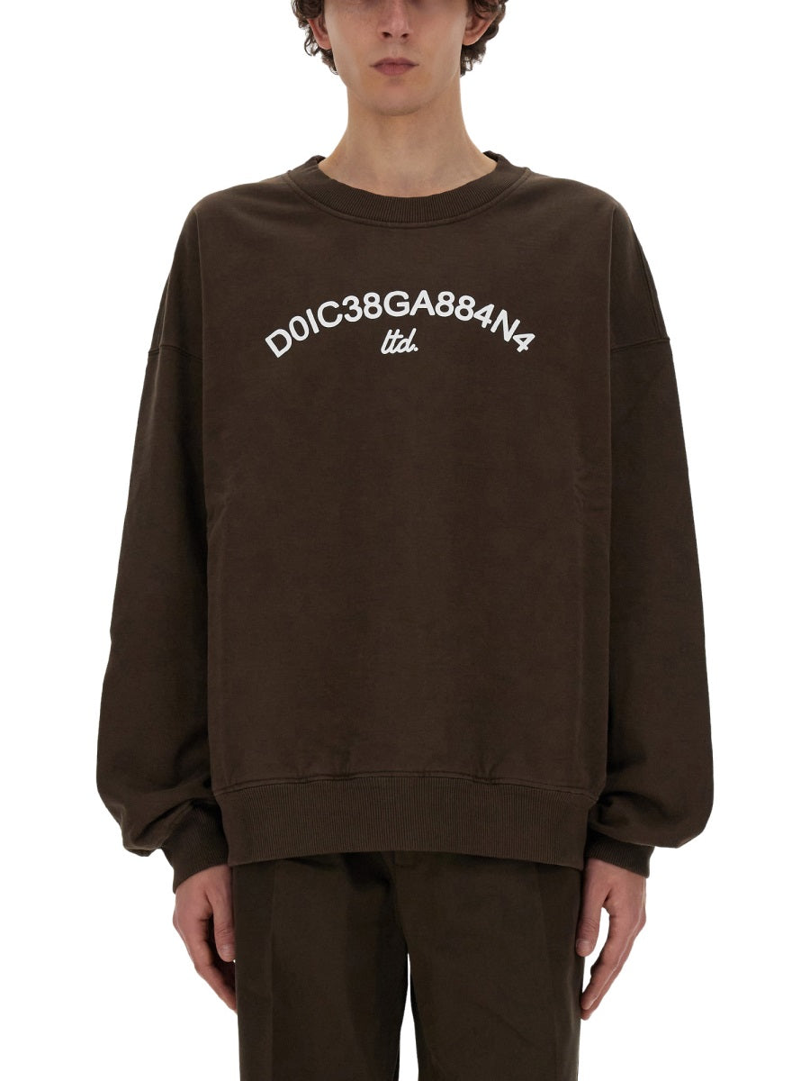 Dolce & Gabbana Men Sweatshirt With Logo