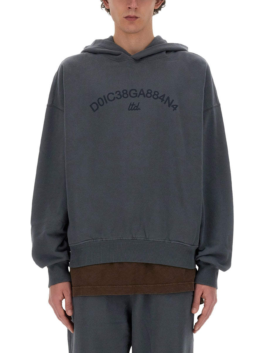 Dolce & Gabbana Men Sweatshirt With Logo