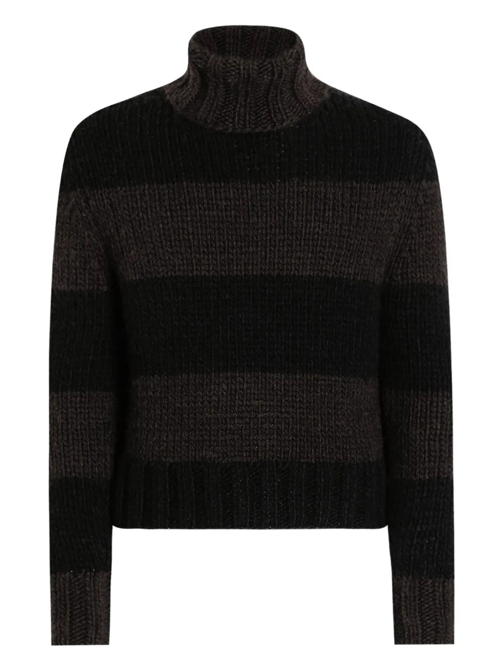 Dolce & Gabbana Men Striped Turtleneck Sweater