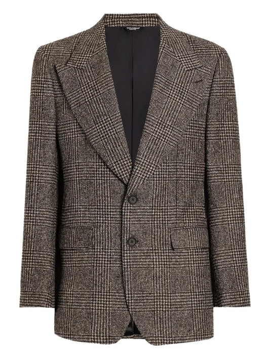 Dolce & Gabbana Men Checked Blazer