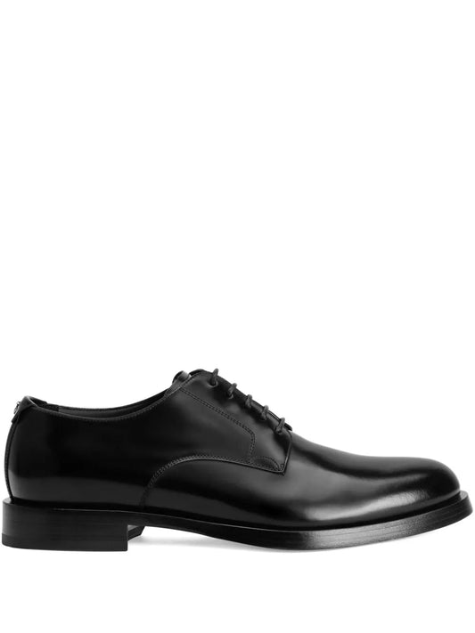 Dolce & Gabbana Men Leather Derby Lace-Ups