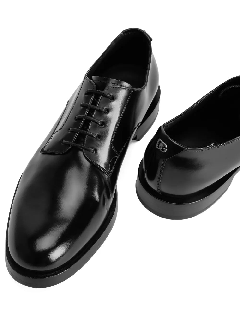 Dolce & Gabbana Men Leather Derby Lace-Ups