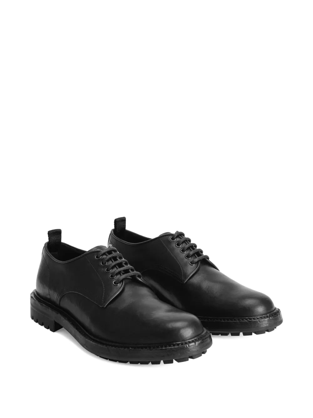 Dolce & Gabbana Men Leather Oxford Lace-Ups