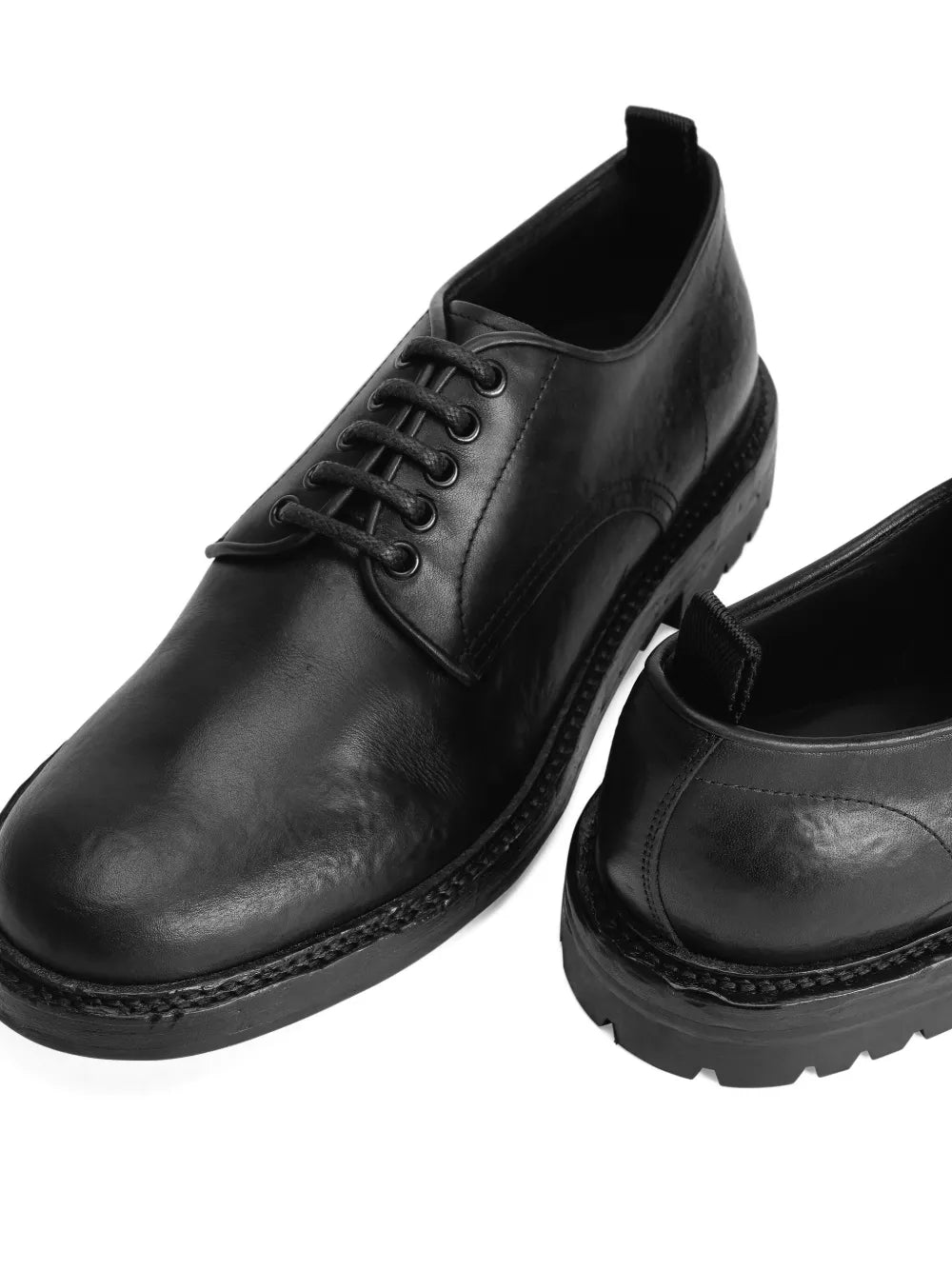Dolce & Gabbana Men Leather Oxford Lace-Ups