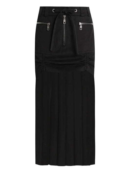 Dolce & Gabbana Women Pleated Skirt With Zip