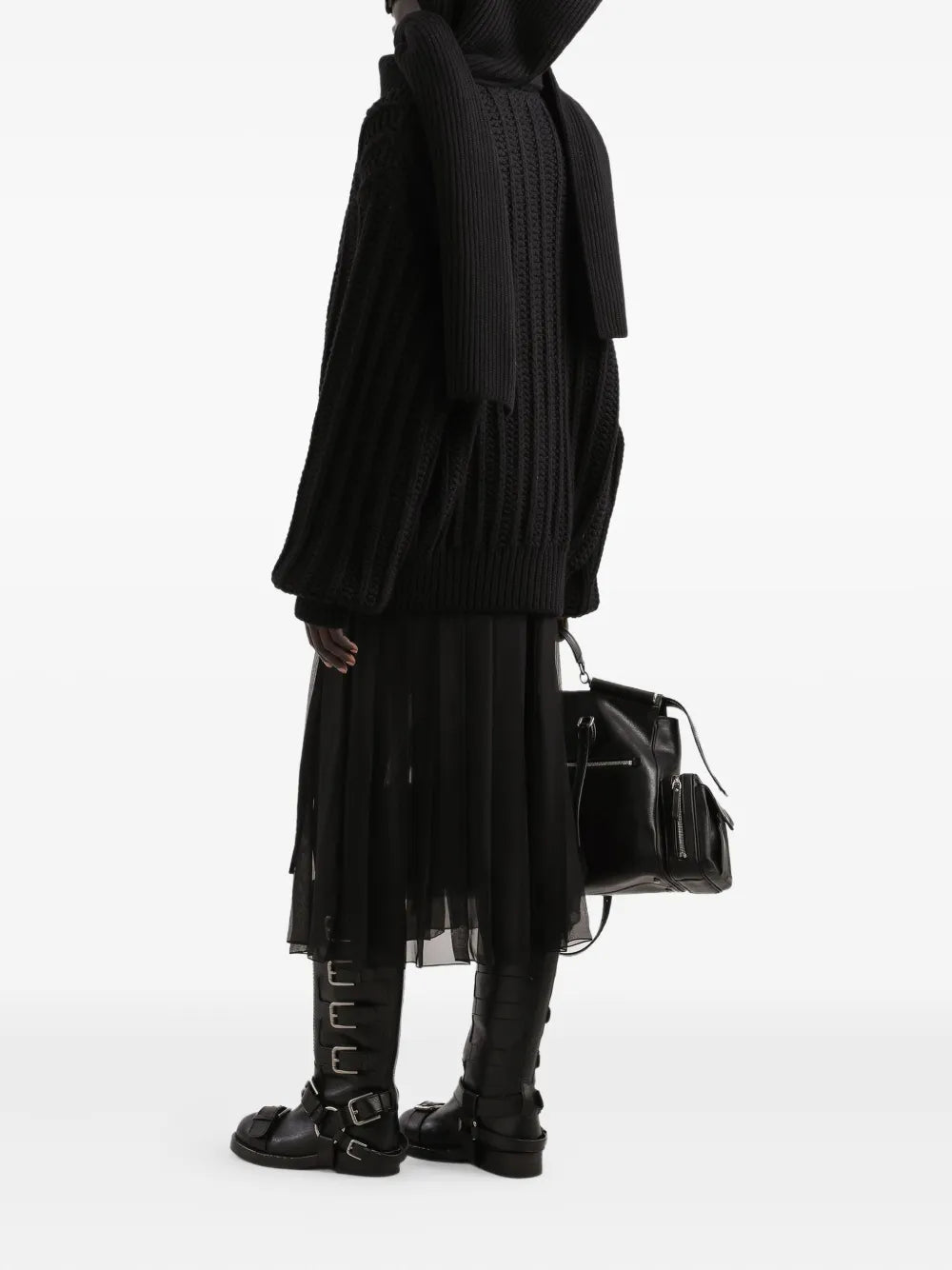 Dolce & Gabbana Women Pleated Skirt With Zip