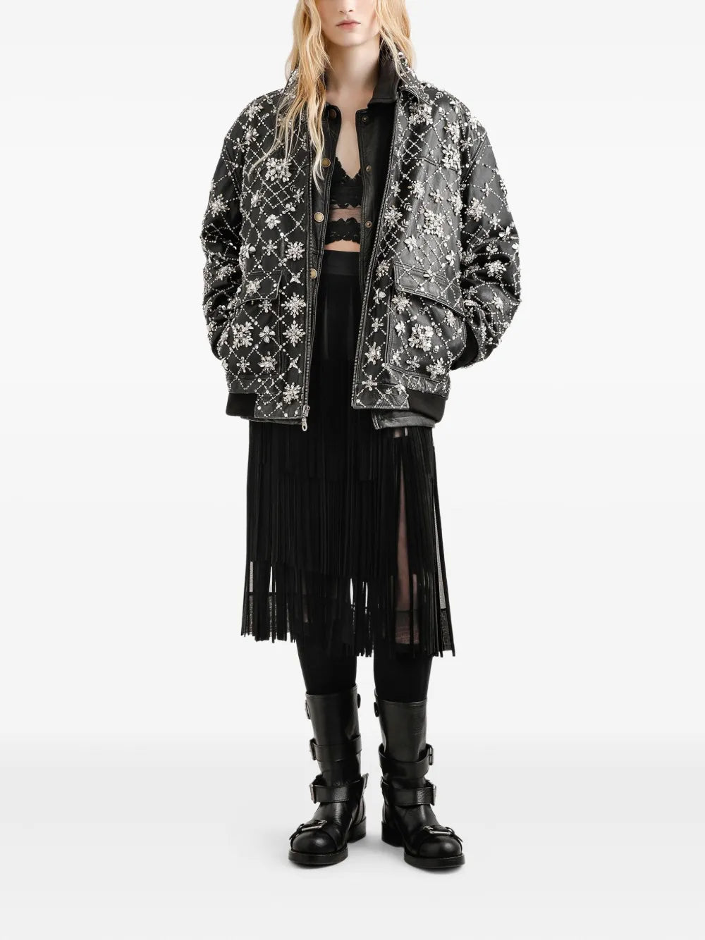 Dolce & Gabbana Women Fringed Skirt