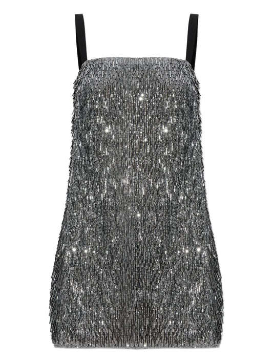 Dolce & Gabbana Women Beaded Strap Dress