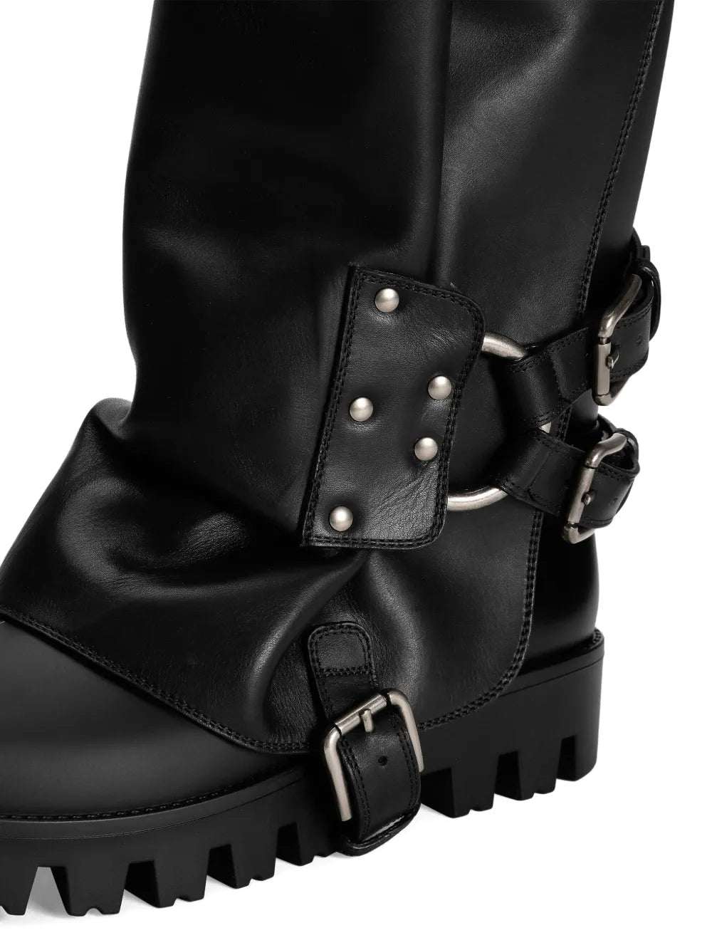 Dolce & Gabbana Women Buckled Biker Boots