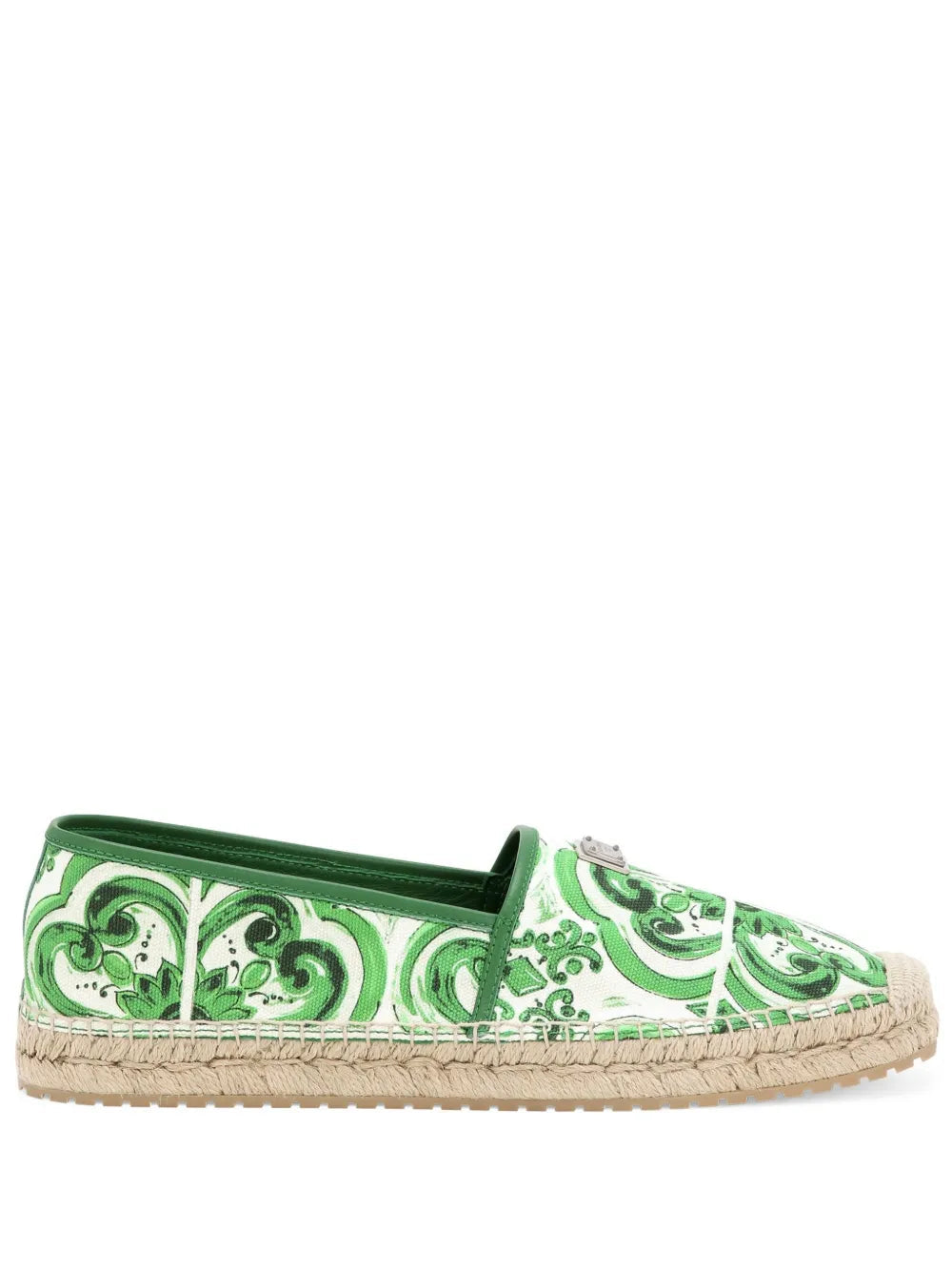 Dolce & Gabbana Men Majolica Print Espadrilles