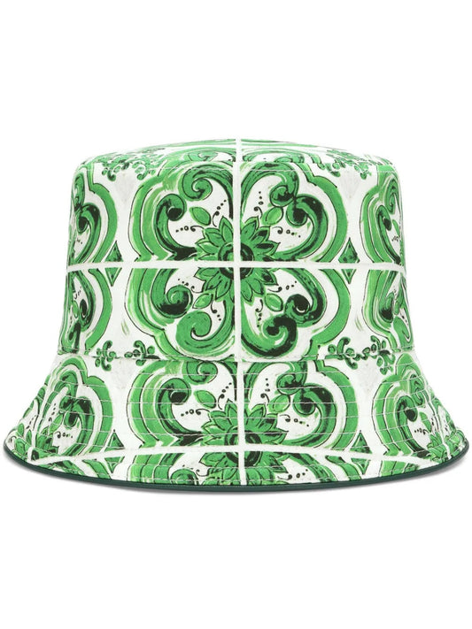 Dolce & Gabbana Men Majolica Bucket Hat