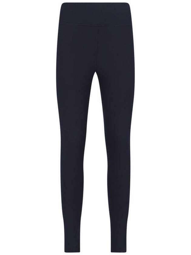 Balenciaga reflective logo leggings black