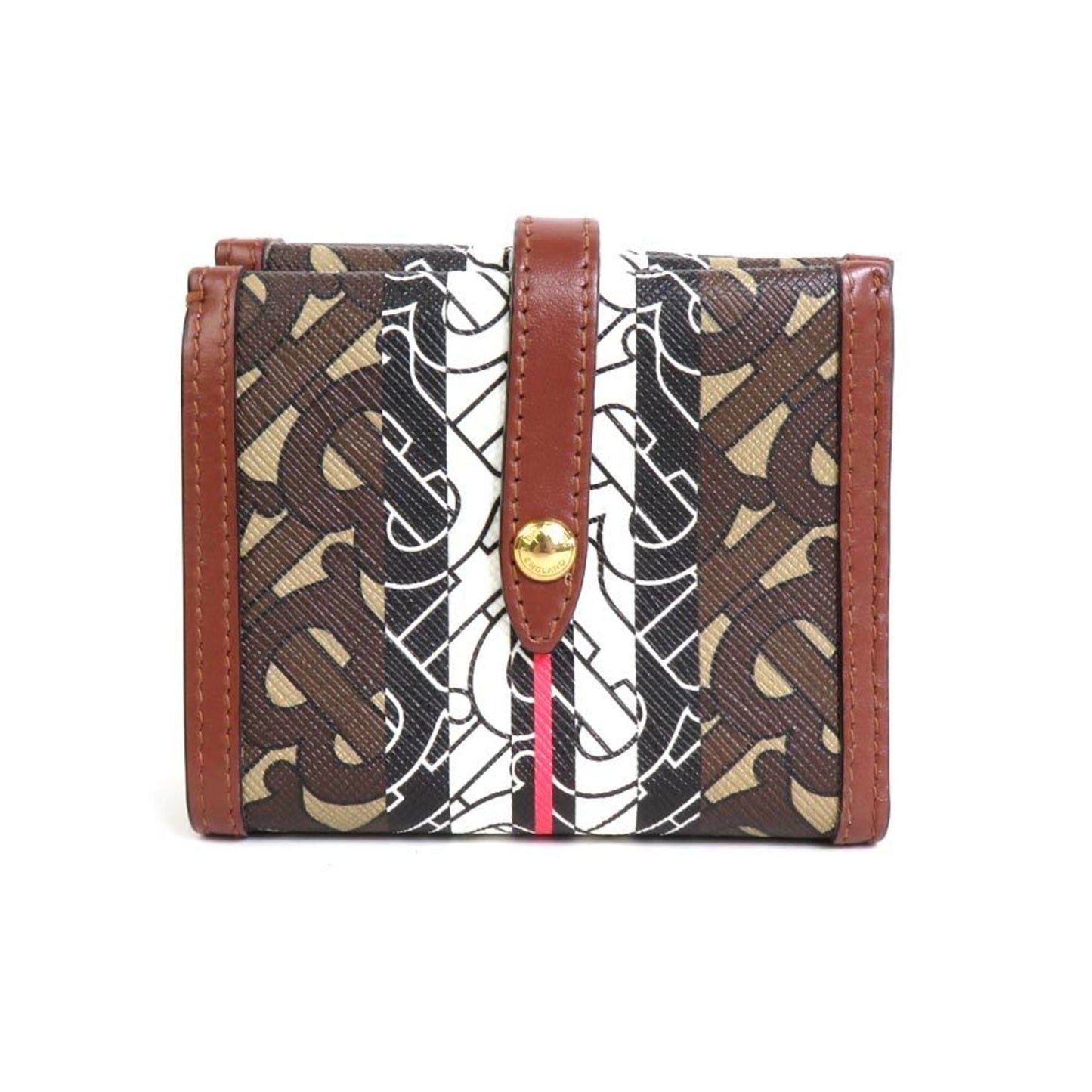 Burberry    Coated Canvas Wallet (Bi-Fold) ()