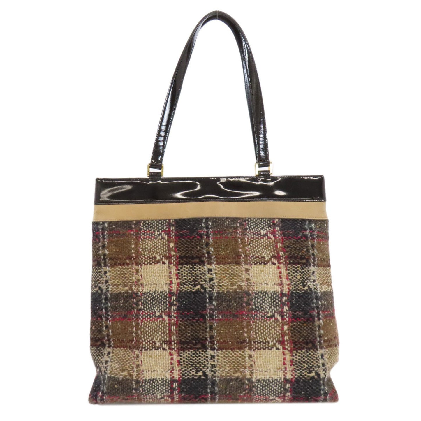 Burberry   Canvas Leather Tote Bag ()