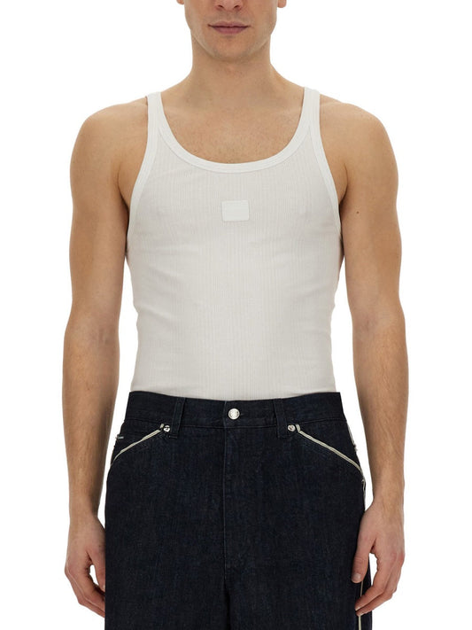 Dolce & Gabbana Men Ribbed Tank Top