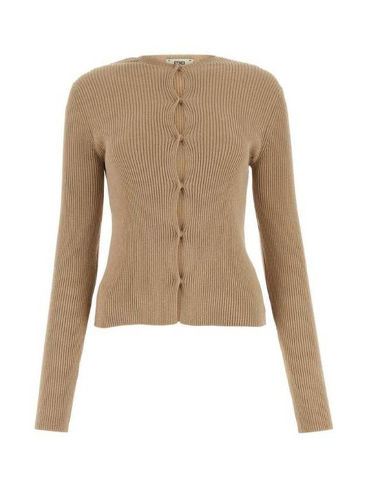 Fendi Sweater FZC963ANJB F1KE0 CAMEL