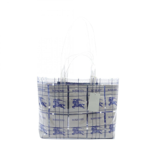 Burberry blue Clear  Pvc Tote Bag
