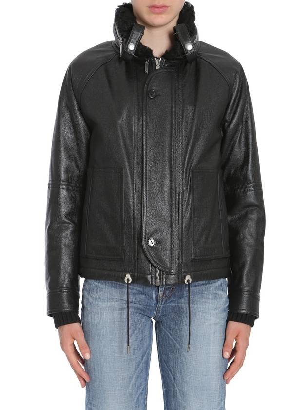 Saint Laurent leather bomber jacket 483183YC2JA1000 B0040167963