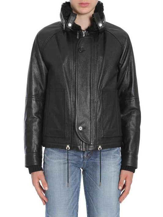 Saint Laurent leather bomber jacket 483183YC2JA1000 B0040167963