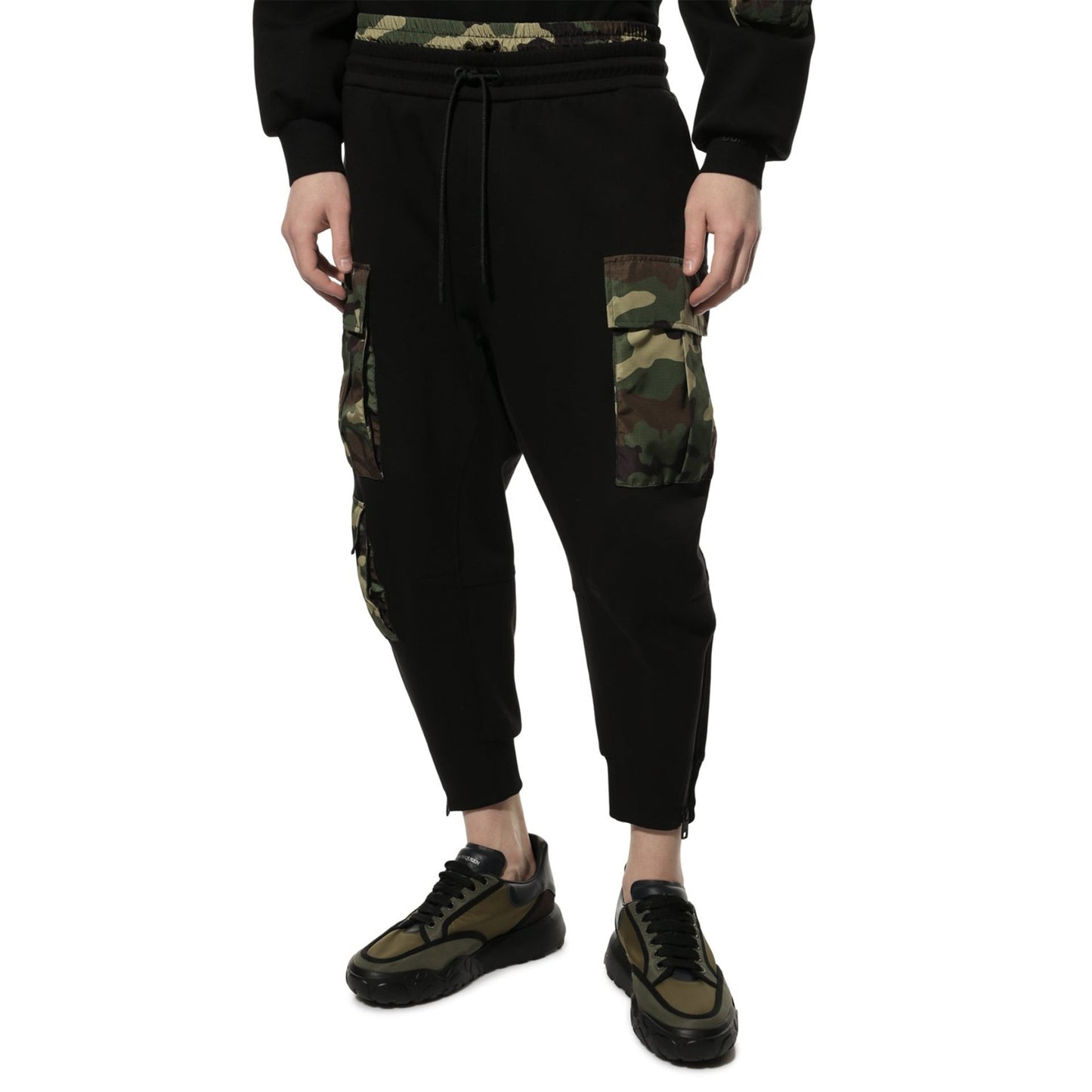 Dolce & Gabbana Camo Sweatpants Men