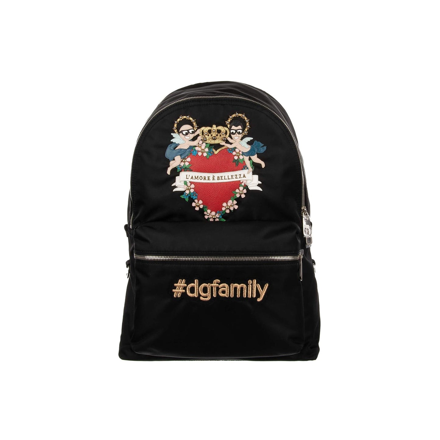 Dolce & Gabbana Family Patch Backpack Men