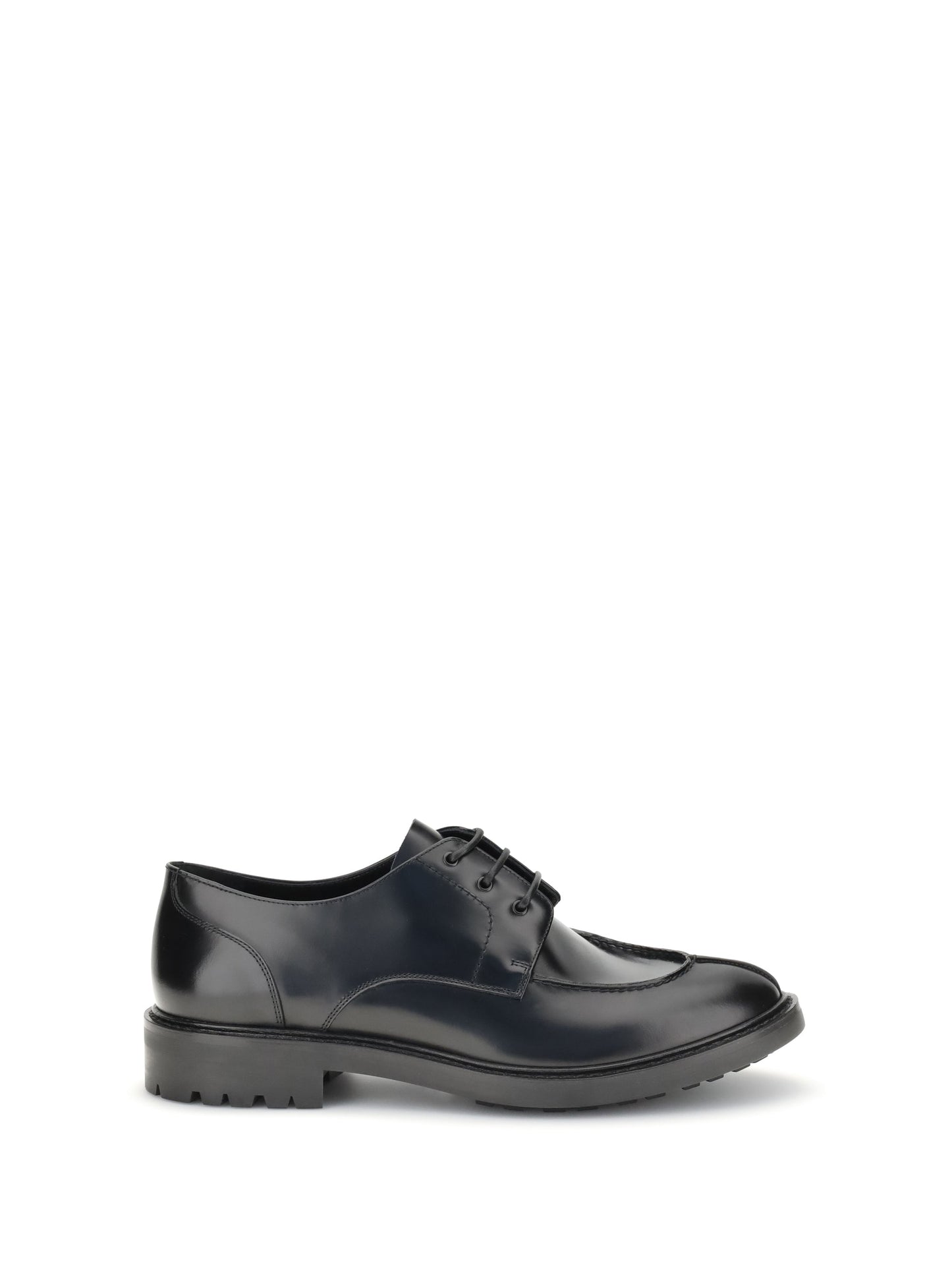 Saint Laurent Men Leather Lace-Ups