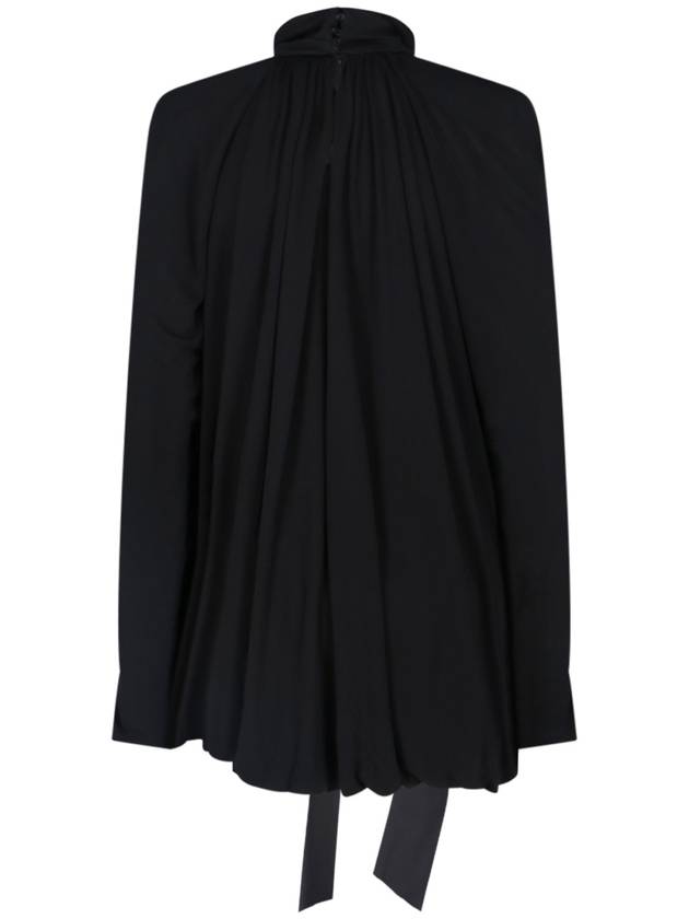 Saint Laurent 23 fw Drape Jersey Dress 744258Y6H331000 B0020499023
