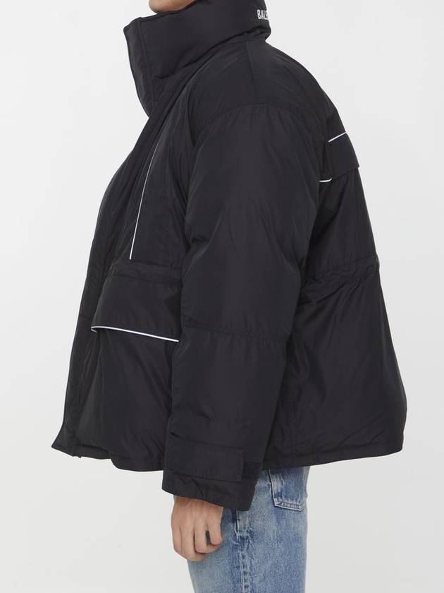 Balenciaga Wrap Parka Black