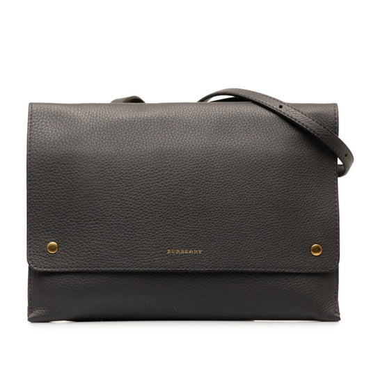 Burberry  Leather Shoulder Bag ()