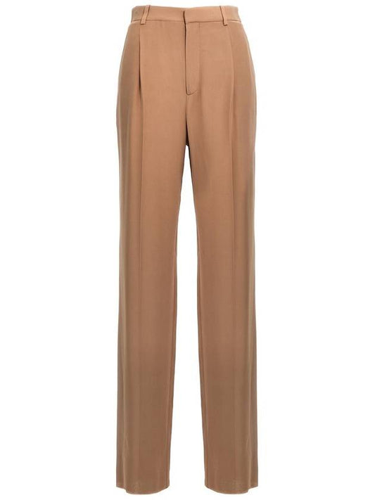 Saint Laurent Saint Laurent Crepe Silk Pants