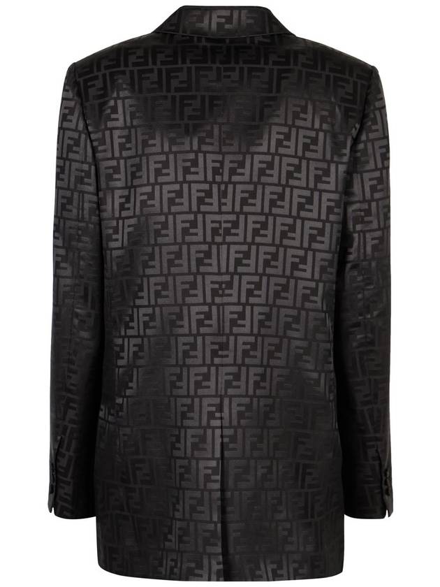 Fendi Fendi Silk Double-Breast Blazer
