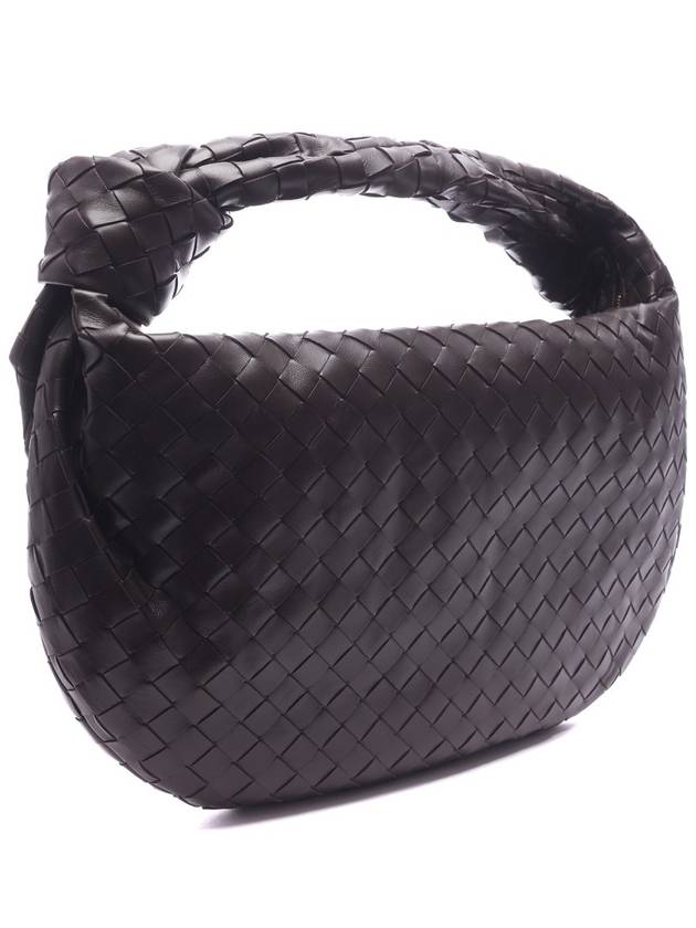 Bottega Veneta Intrecciato Jody Small Shoulder Bag Dark Brown