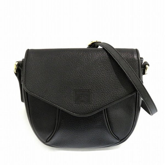 Burberry  Leather Canvas Shoulder Bag ()