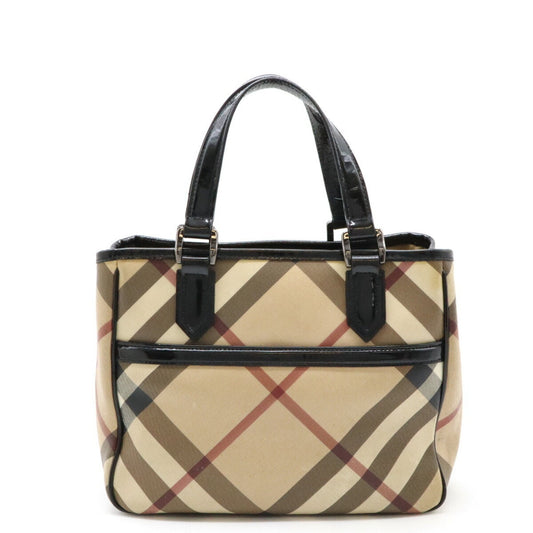 Burberry    Pvc Leather Handbag Tote Bag ()