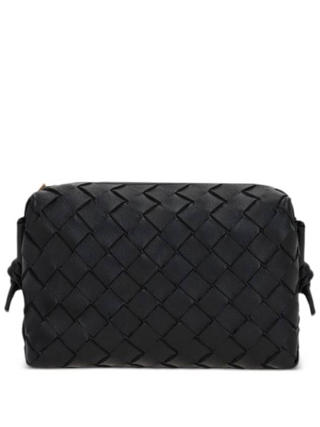 Bottega Veneta Loop Camera Mini Cross Bag Black