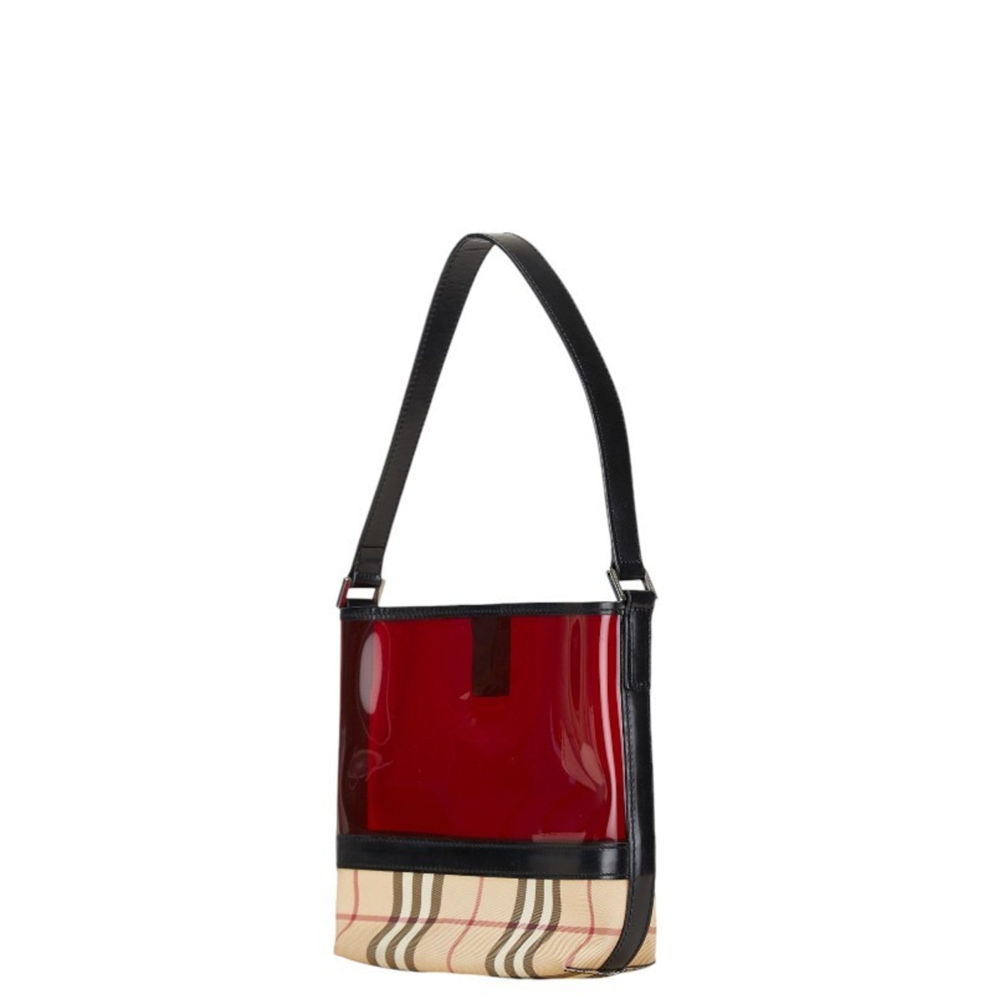Burberry    Color Pvc Vinyl Handbag ()