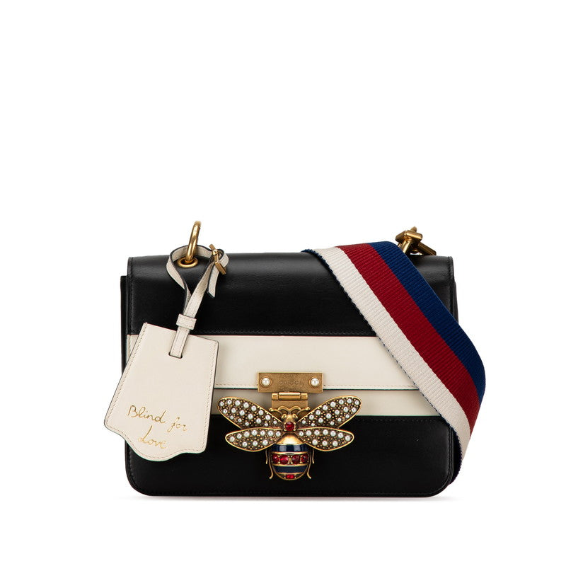 Gucci Queen Margaret Leather Shoulder Bag