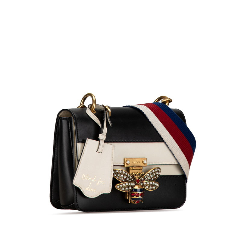 Gucci Queen Margaret Leather Shoulder Bag