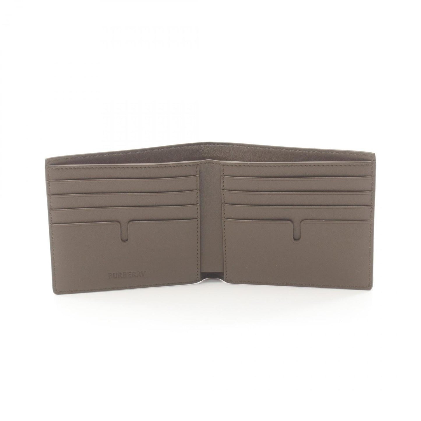 Burberry   Coated Canvas Long Wallet (Bi-Fold)