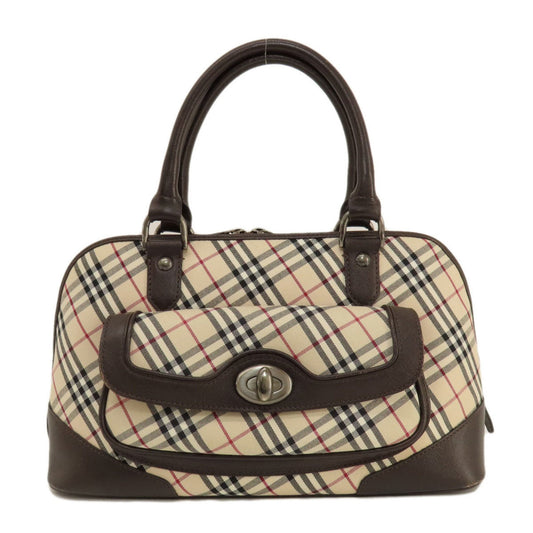 Burberry  Canvas Leather Handbag ()